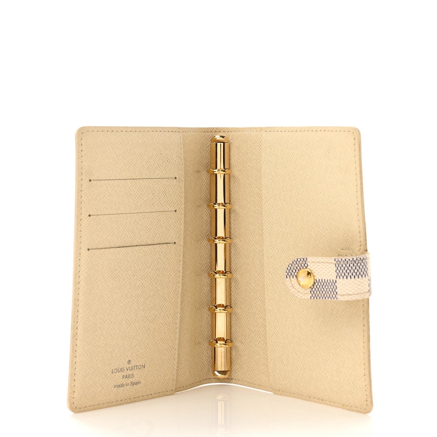 Damier Azur Small Ring Agenda Cover
