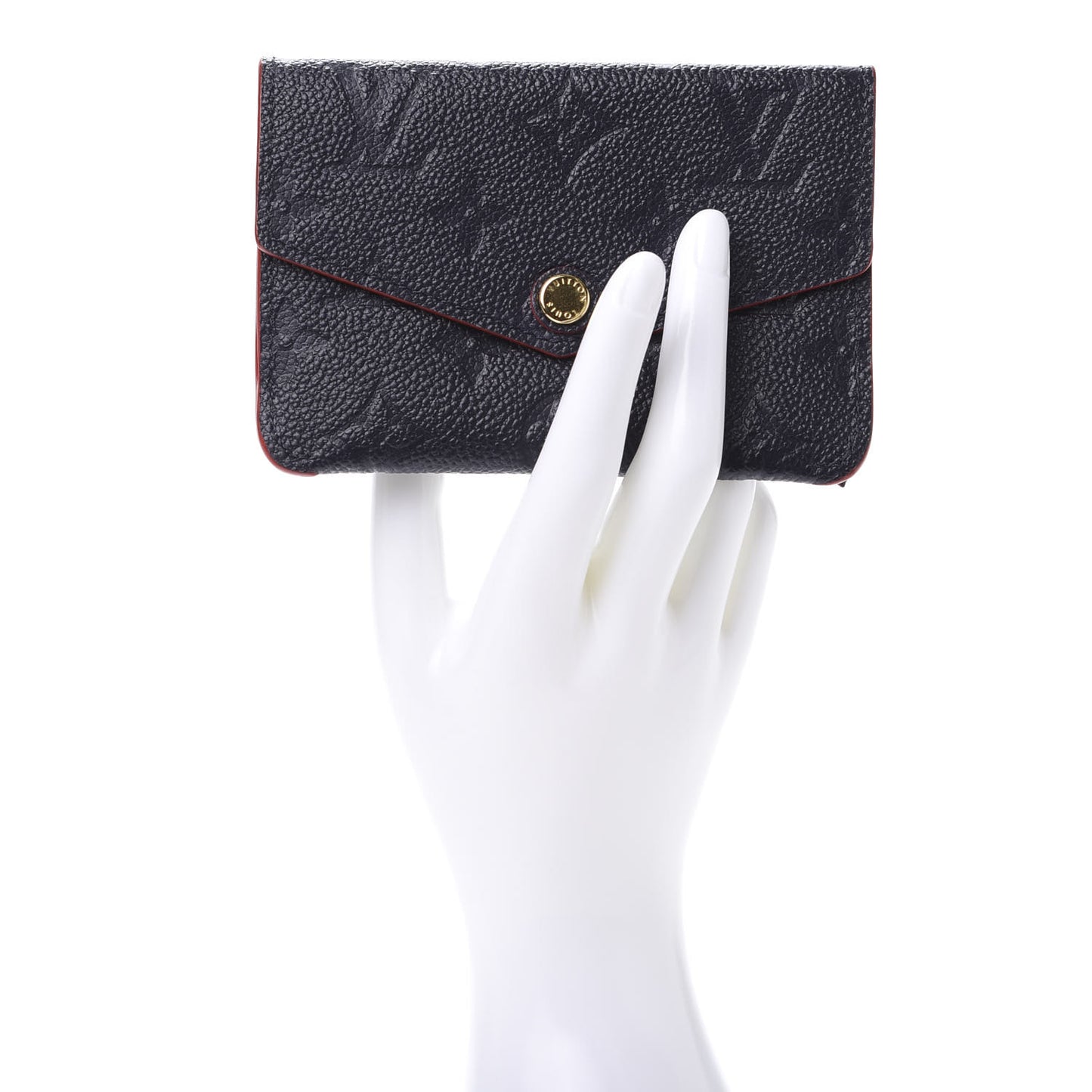 Empreinte Key Pouch Marine Rouge