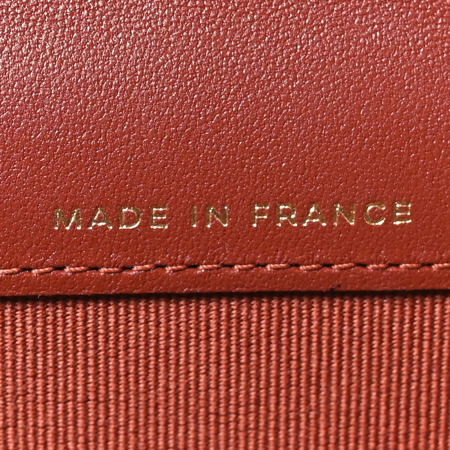 Chanel Lambskin Quilted Flap Card Holder Wallet Brown 6 of 9