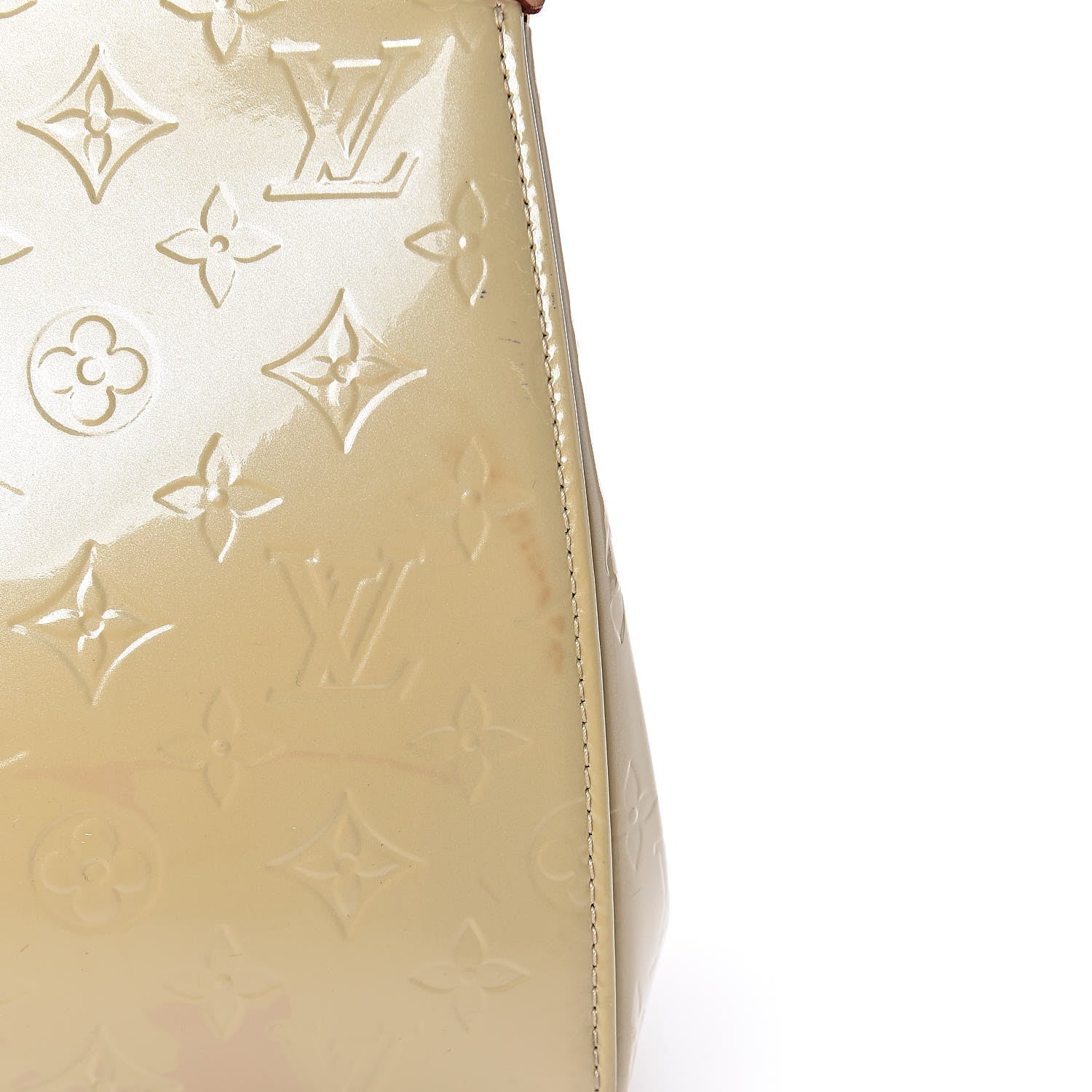 Louis Vuitton Vernis Brea MM Blanc Corail 9 of 13