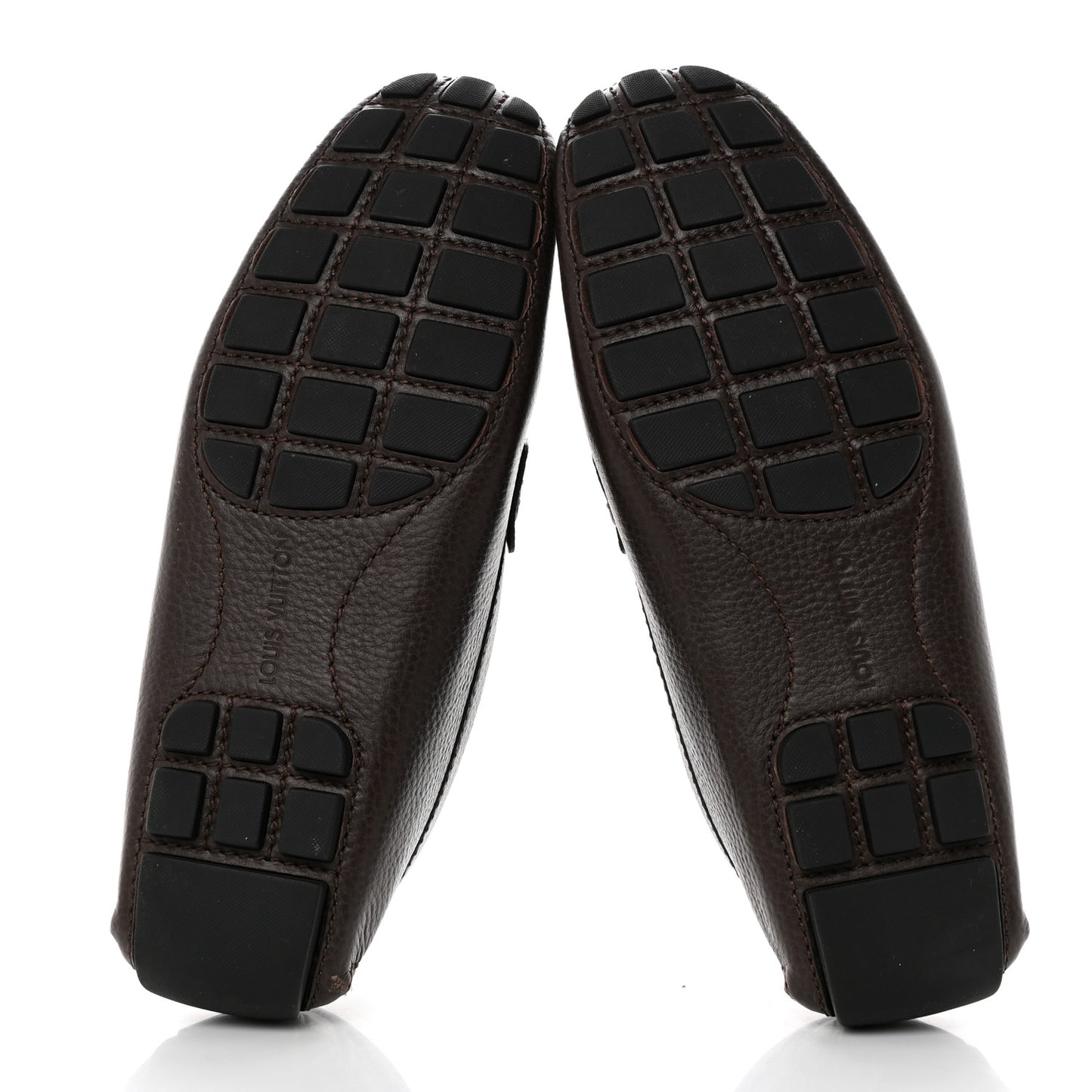 Calfskin Mens Monte Carlo Shoe Moccasin Loafers 8 Brown