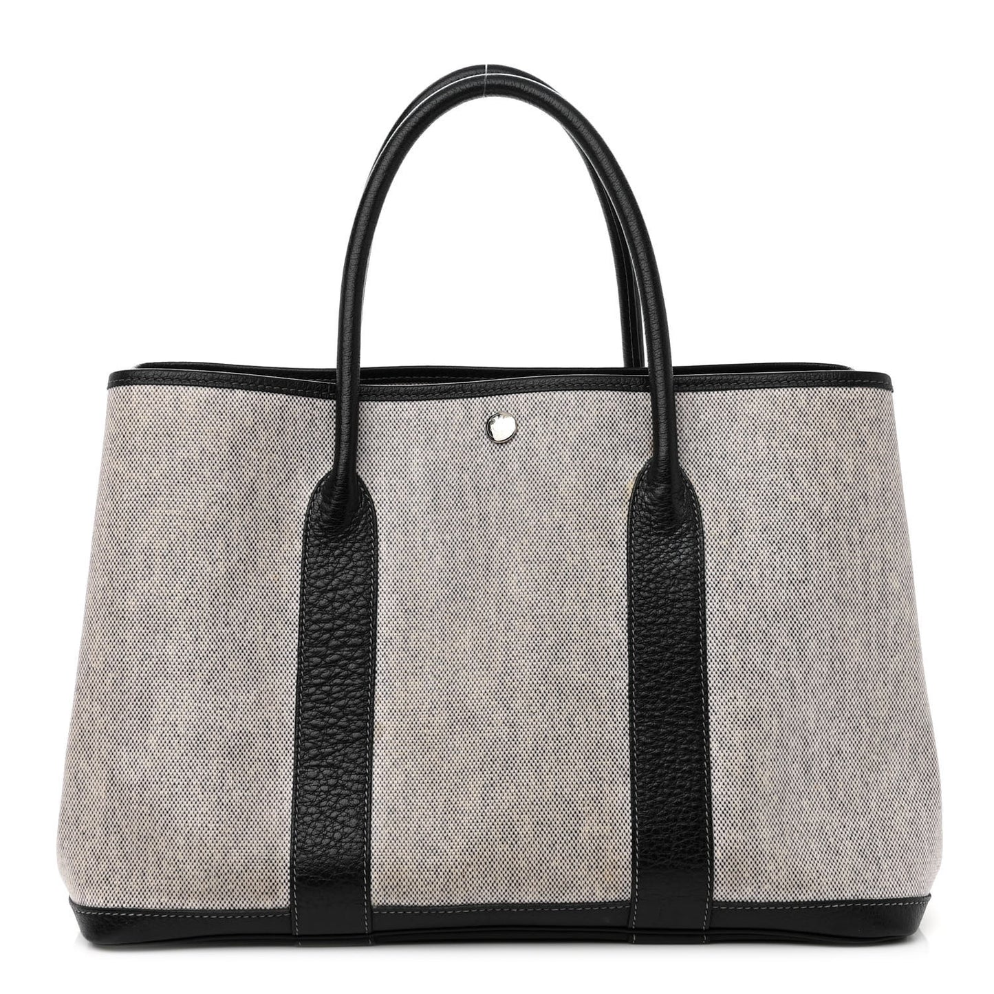 Toile Buffle Skipper Garden Party 36 MM Tote Black