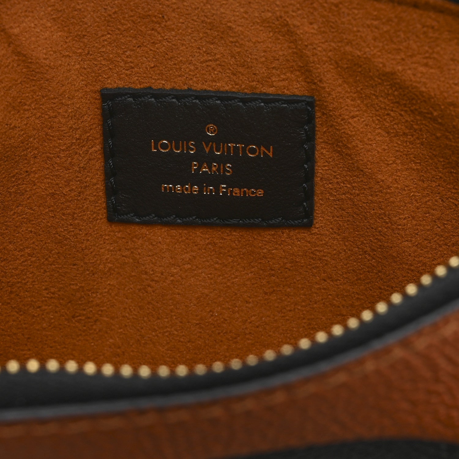Louis Vuitton Empreinte Monogram Giant Crafty Neonoe MM Caramel Black 7 of 13