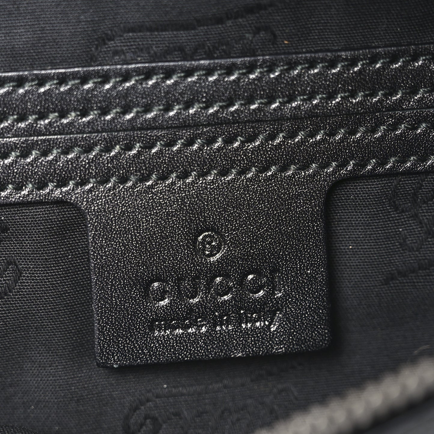 Imprime Monogram Belt Bag Black