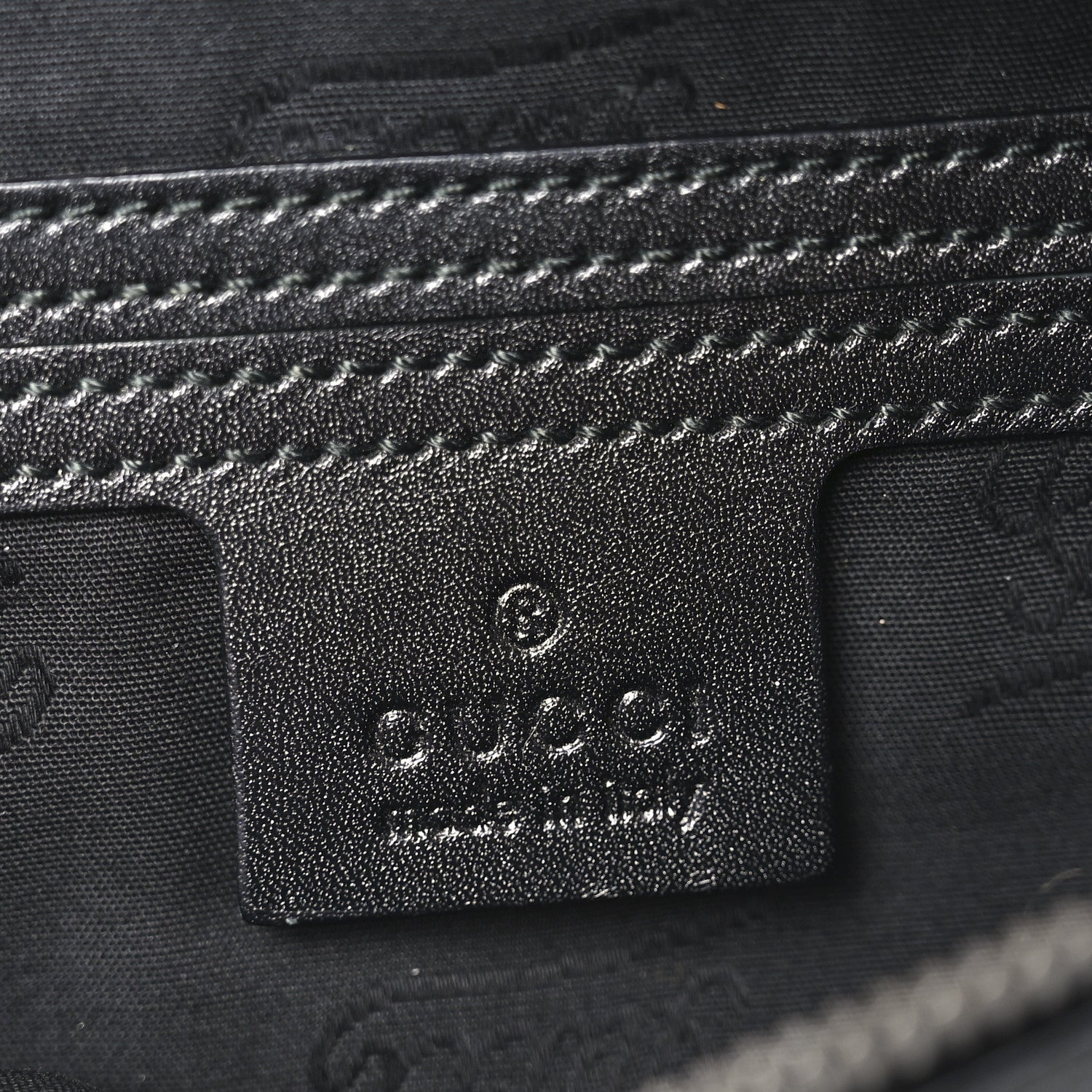 Gucci Imprime Monogram Belt Bag Black 6 of 10