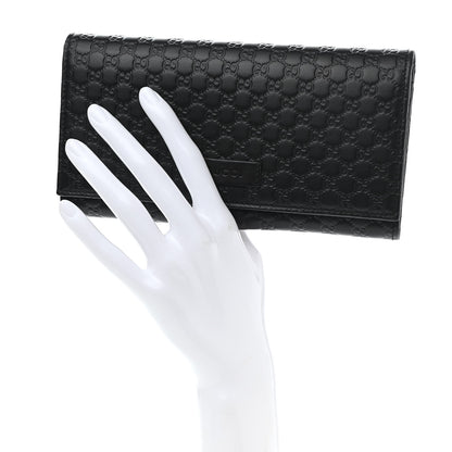 Gucci Soft Microguccissima Continental Wallet Black 2 of 8
