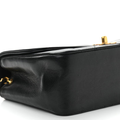 Chanel Lambskin Quilted Small Single Flap Black 9 of 13