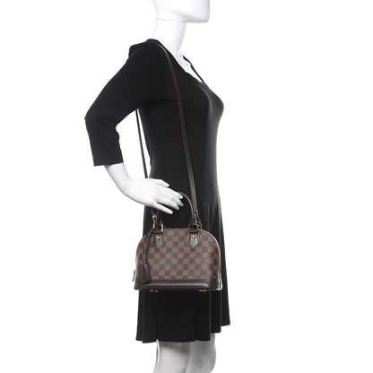 Louis Vuitton Damier Ebene Alma BB 2 of 13