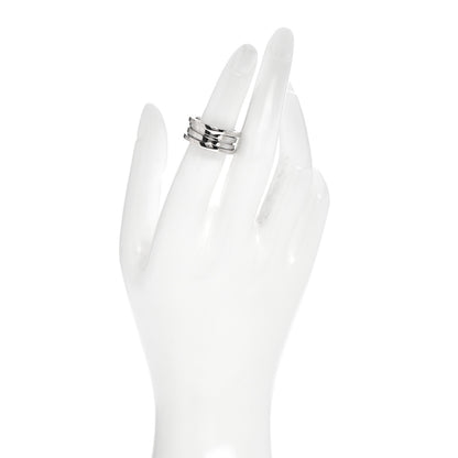 Bulgari 18K White Gold B.Zero1 Three-Band Ring 51 5.75 2 of 6