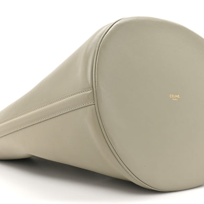 Celine Smooth Calfskin Bucket 16 Bag  Green Clay 10 of 15
