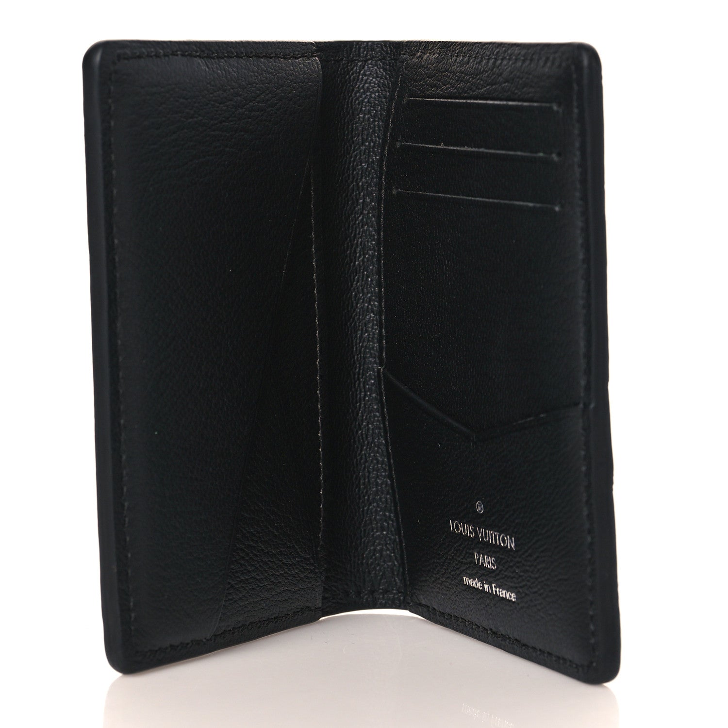Louis Vuitton Ostrich Pocket Organizer Black 5 of 7
