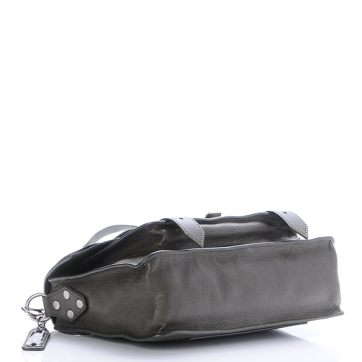 Proenza Schouler Lambskin Tiny PS1 Satchel Military 5 of 8