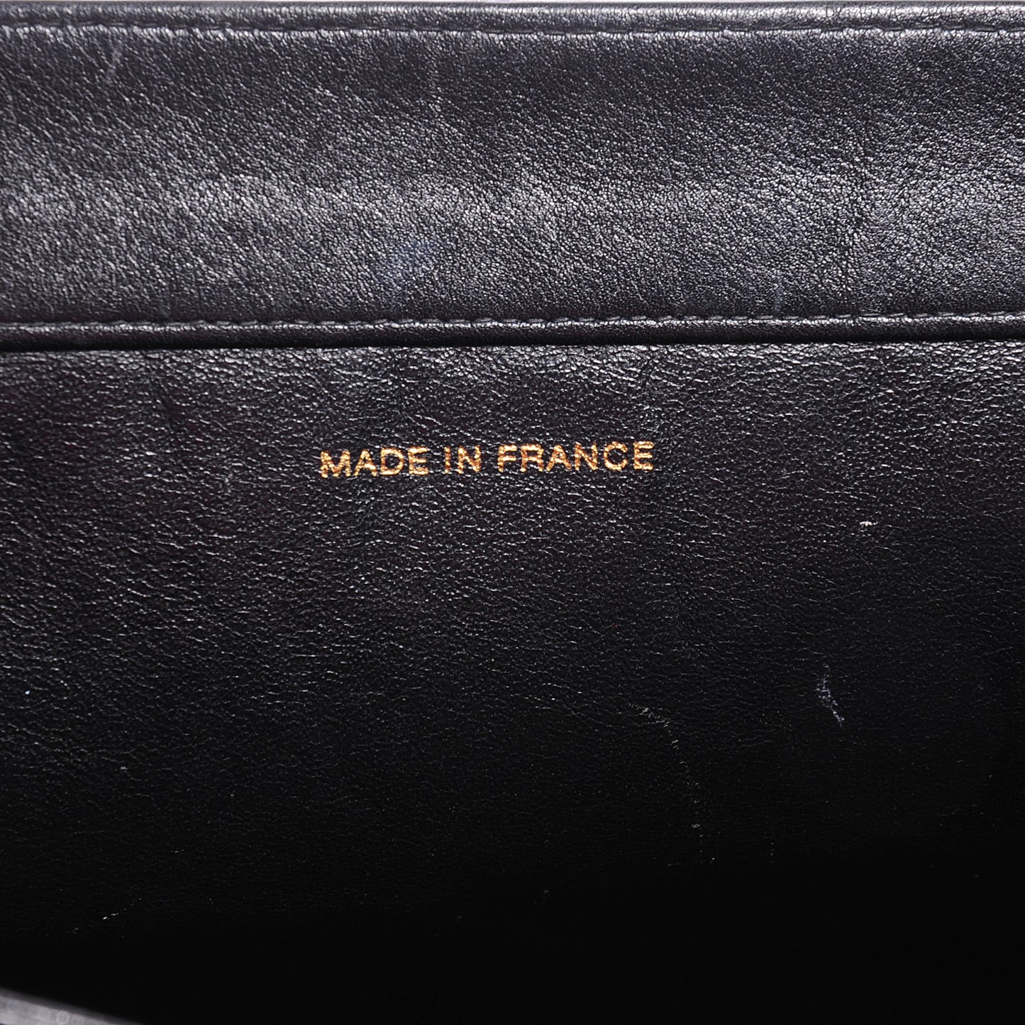 Lambskin Jumbo CC Shoulder Bag Black