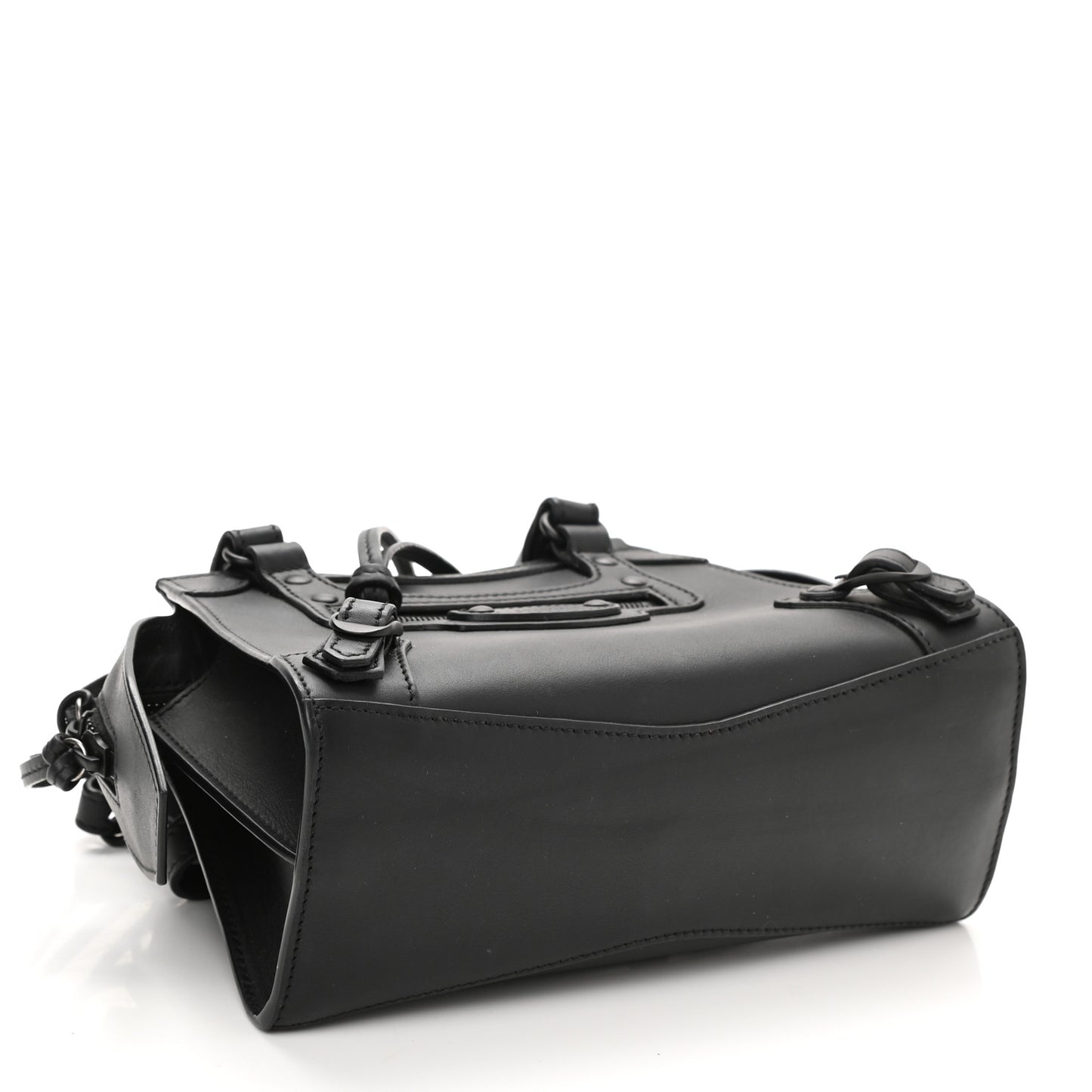Smooth Calfskin Neo Classic Black Hardware Mini City Black