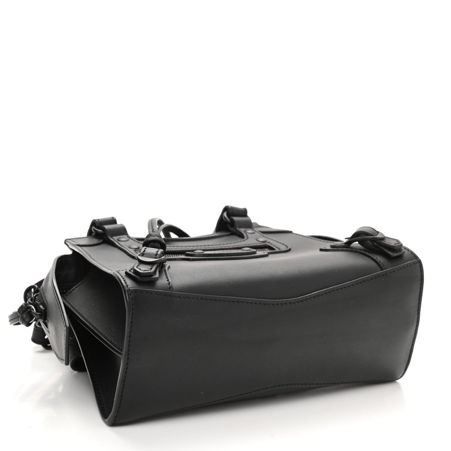 Balenciaga Smooth Calfskin Neo Classic Black Hardware Mini City Black 4 of 10