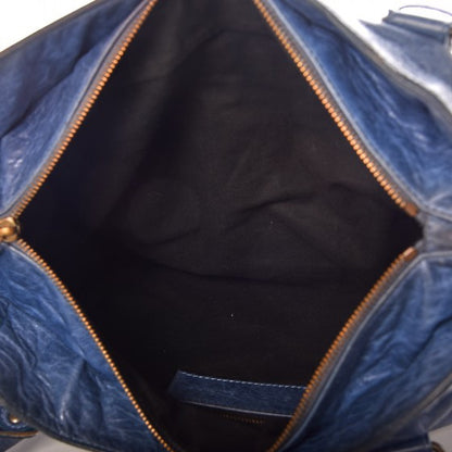 Balenciaga Chevre Classic Hardware Purse Bleu 5 of 11