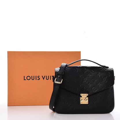 Louis Vuitton Empreinte Pochette Metis Black 9 of 9