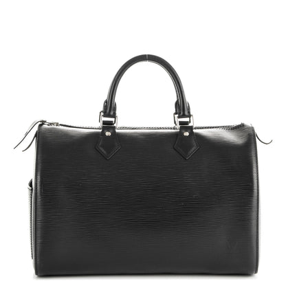 Louis Vuitton Epi Speedy 30 Black 1 of 7