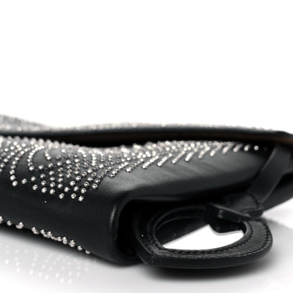 Alaia Calfskin Studded Envelope Clutch Black 8 of 8