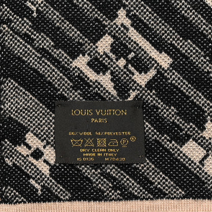 Louis Vuitton Wool Polyester Epi Storm Scarf Beige 3 of 3