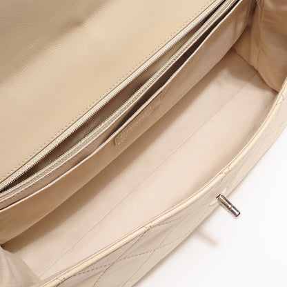 Chanel Calfskin Quilted In the Business Flap Bag Light Beige 5 of 8