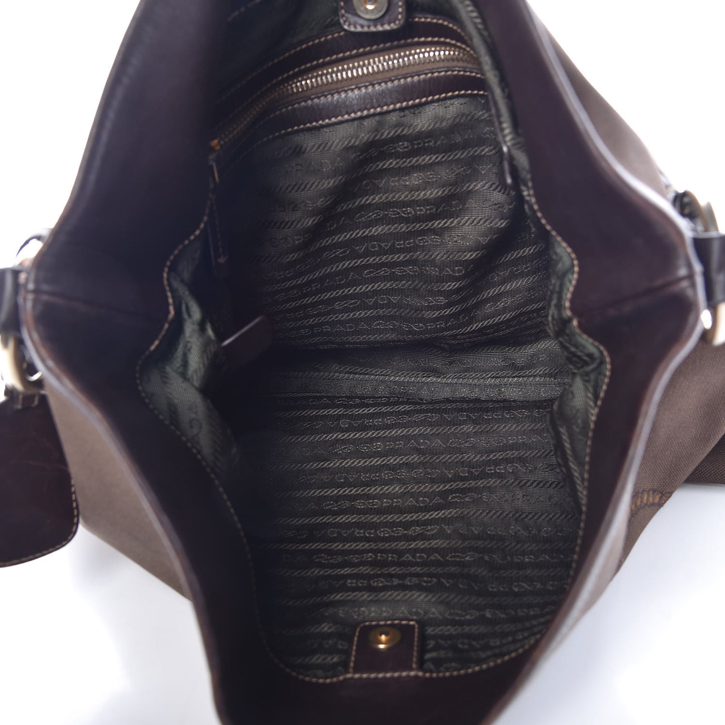 Jacquard Logo Hobo Brown
