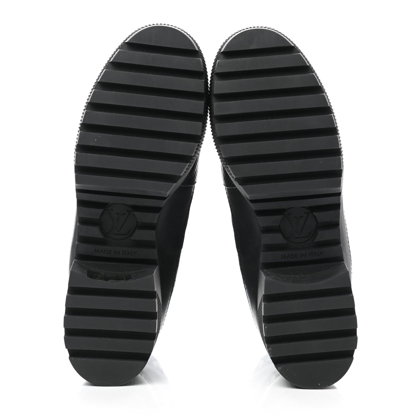 Suede Calfskin Jacquard Since 1854 Laureate Platform Desert Boots 36 Black