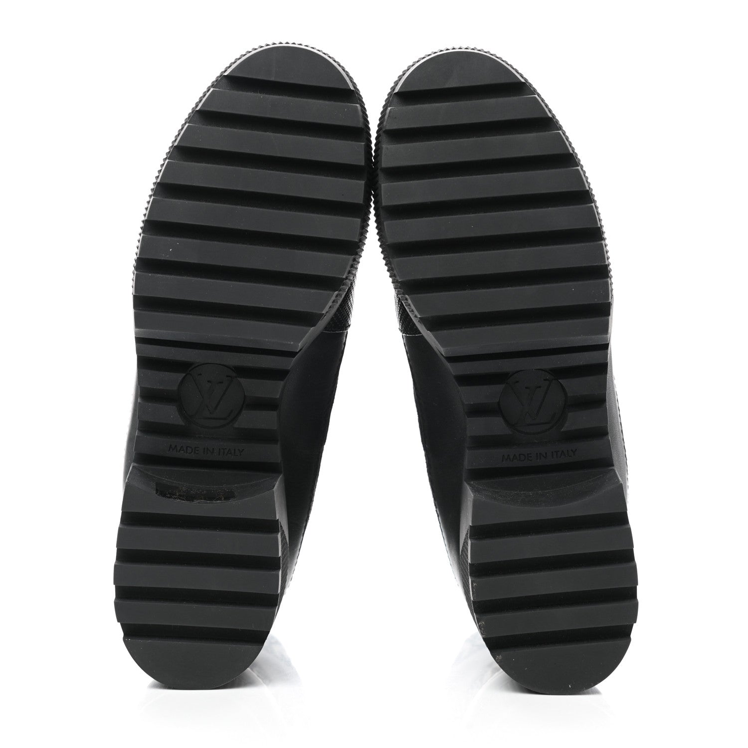 Louis Vuitton Suede Calfskin Jacquard Since 1854 Laureate Platform Desert Boots 36 Black 5 of 8