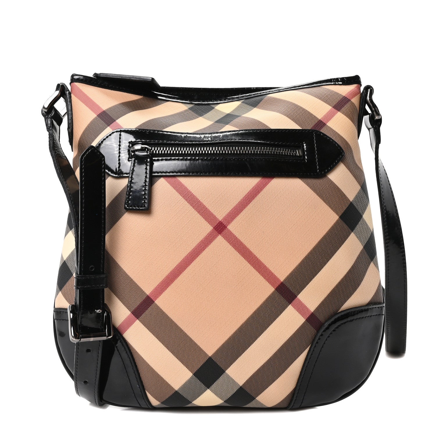 Burberry Supernova Check Small Dryden Crossbody Bag Black 1793415