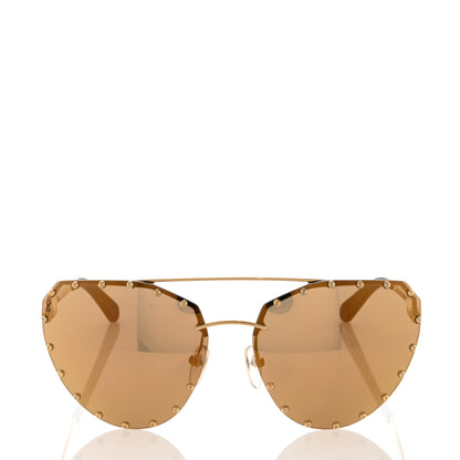 Louis Vuitton The Party Aviator Gradient Sunglasses Z0983E Brown 2 of 9