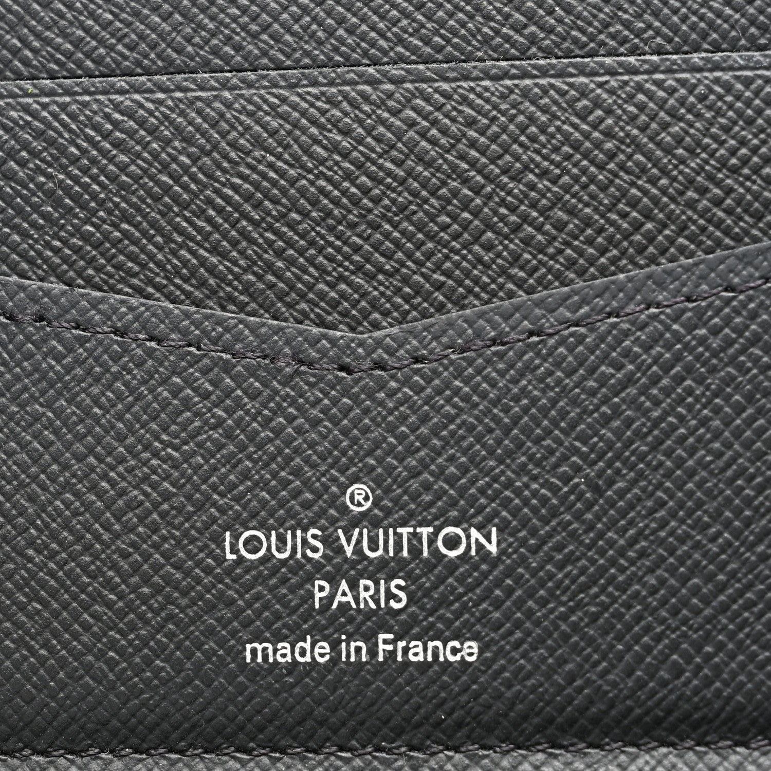 Louis Vuitton Taiga Slender Wallet Black 5 of 11