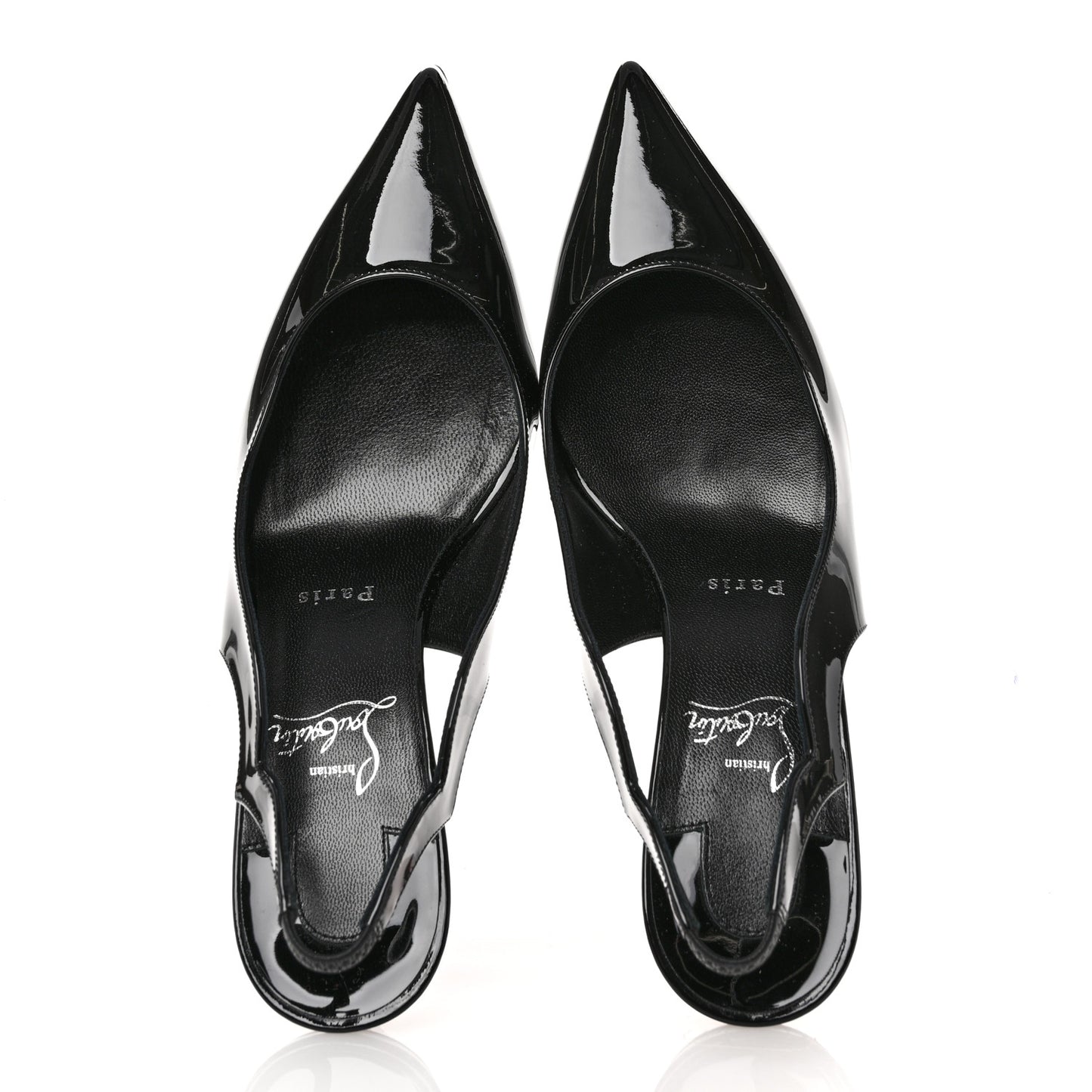 Patent Hot Chick Slingback 70 Pumps 39 Black