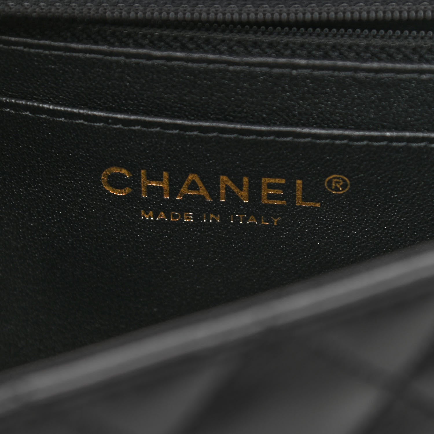Chanel Lambskin Quilted Mini Rectangular Flap Black 6 of 11