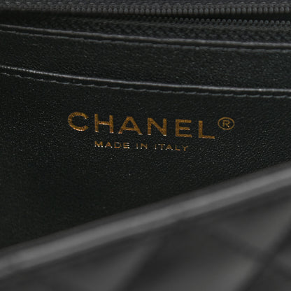 Chanel Lambskin Quilted Mini Rectangular Flap Black 6 of 11