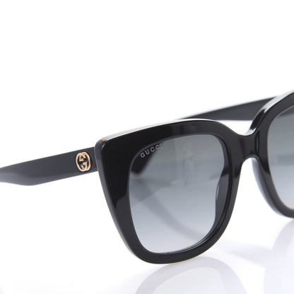 Gucci Acetate Cat Eye GG0163/S Sunglasses Black 7 of 8