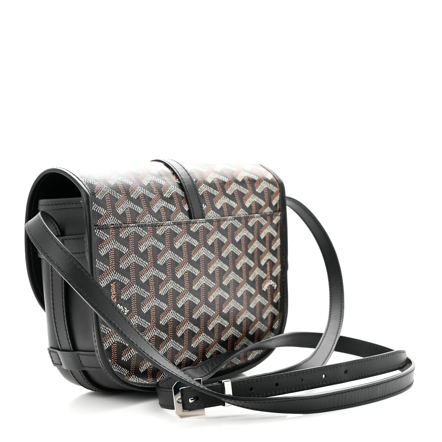 Goyard Goyardine Belvedere II PM Messenger Bag Black 3 of 9