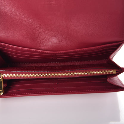 Louis Vuitton Mahina Iris Wallet Grenat 5 of 8