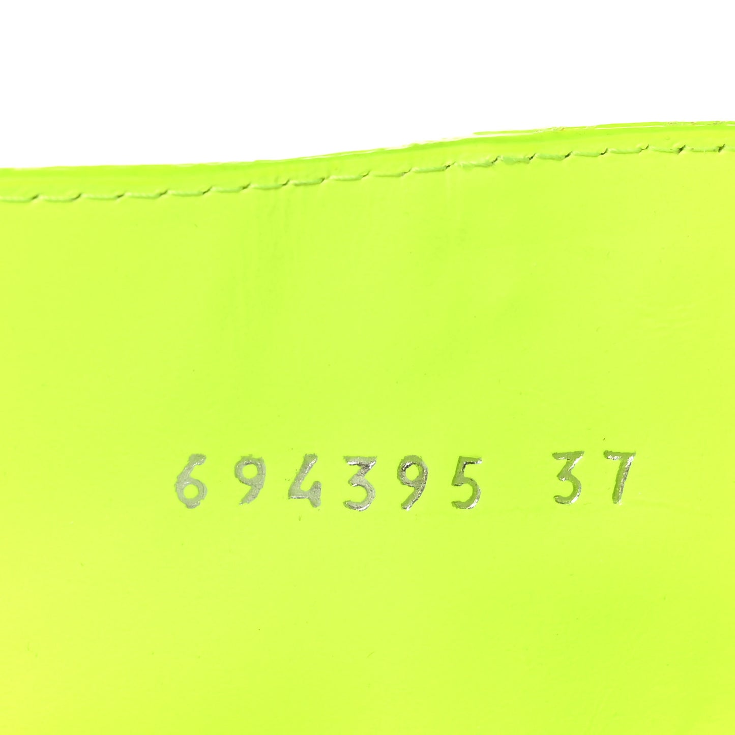 Agneau Arena Cagole 90mm Boots 37 Fluo Yellow