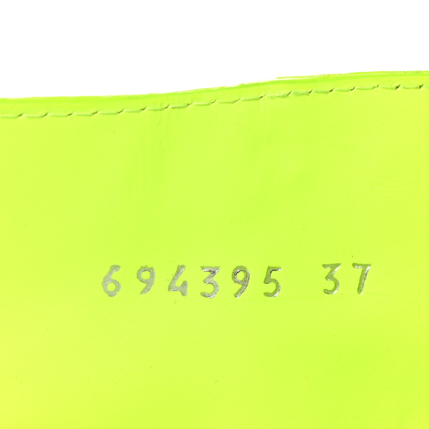 Balenciaga Agneau Arena Cagole 90mm Boots 37 Fluo Yellow 6 of 8