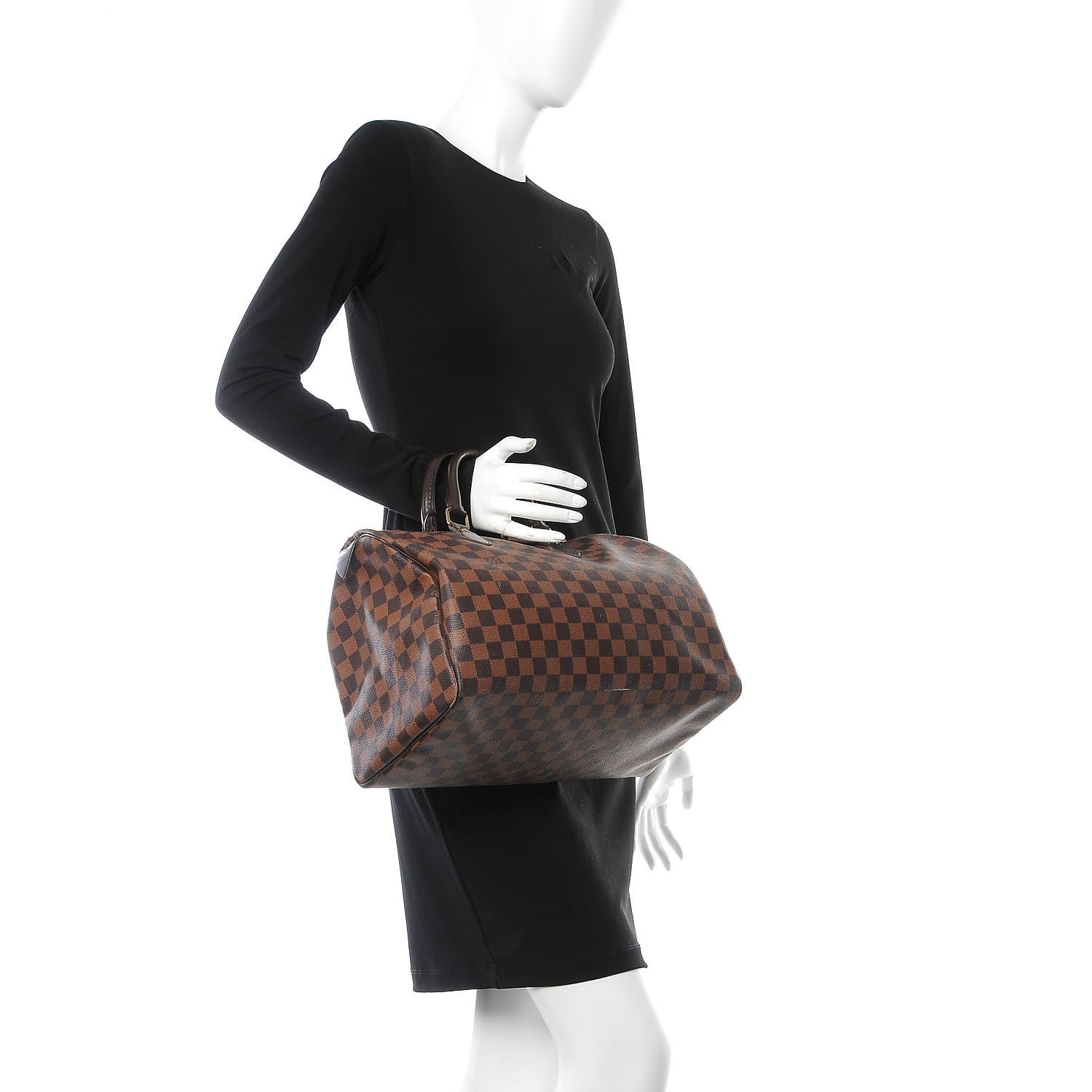 Louis Vuitton Damier Ebene Speedy 35 3 of 13
