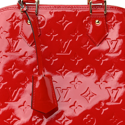 Louis Vuitton Vernis Alma PM Pomme D'Amour 8 of 10