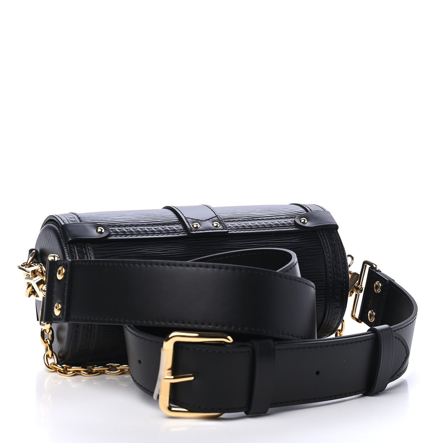 Louis Vuitton Epi Papillon Trunk Black 2 of 4