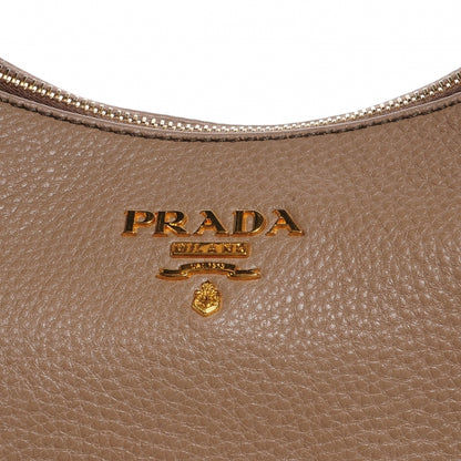 Prada Vitello Daino Hobo Visone 5 of 9