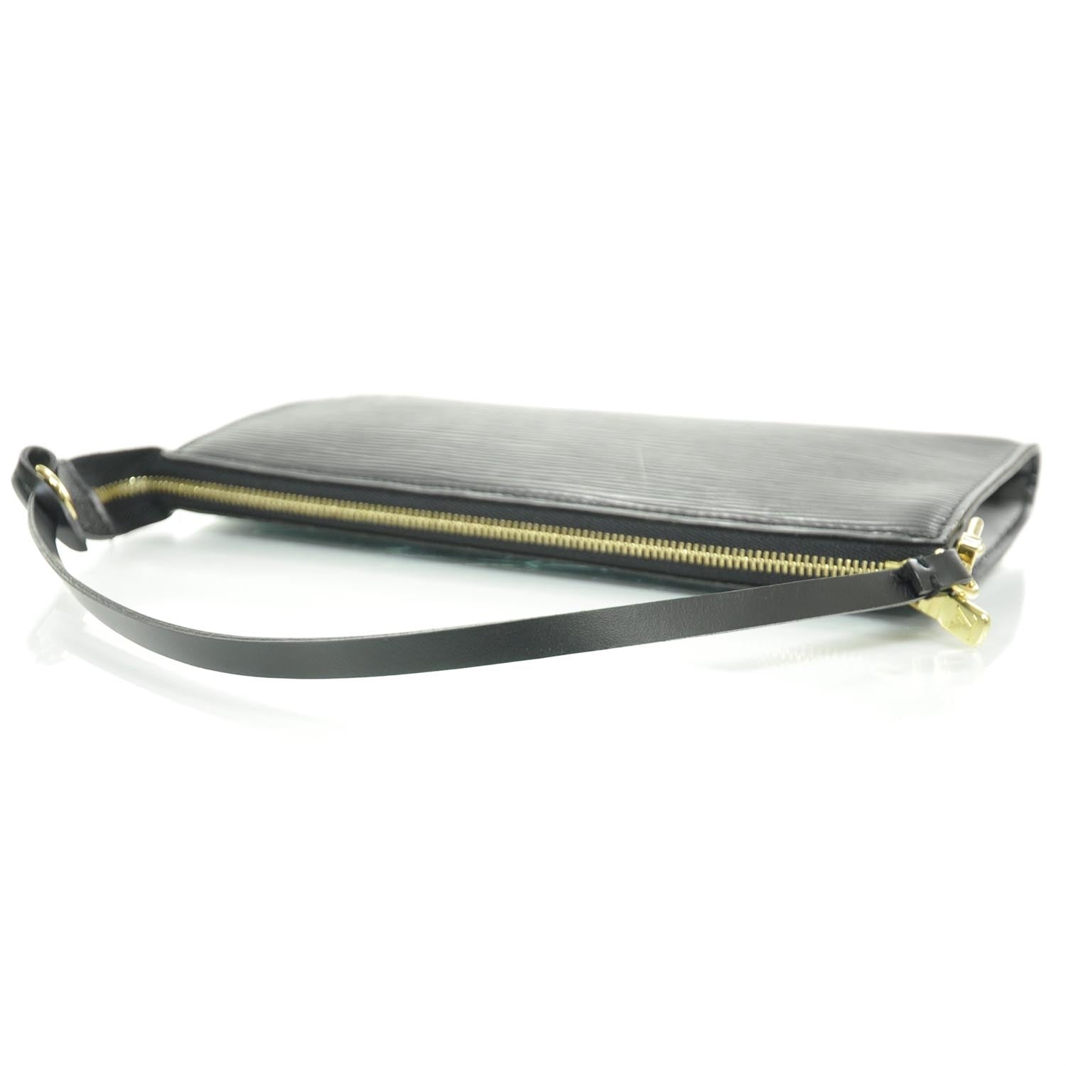Louis Vuitton Epi Pochette Accessories 24 Black 5 of 8