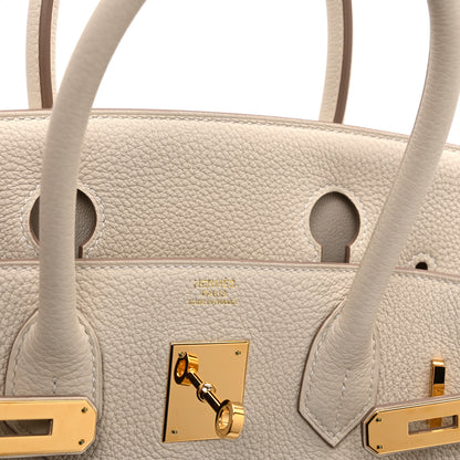 Hermes Togo Birkin 30 Craie 6 of 11