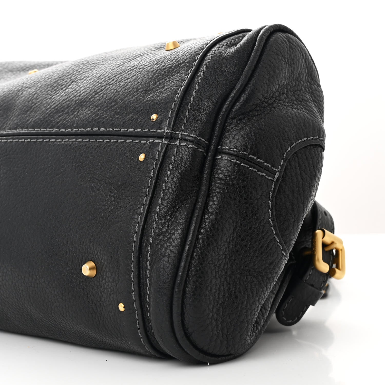 Chloe Calfskin Medium Paddington Satchel Black 10 of 10