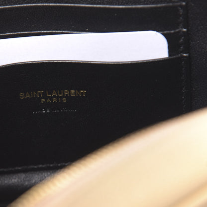 Saint Laurent Grain De Poudre Matelasse Monogram Mini Lou Camera Bag New Powder 6 of 10