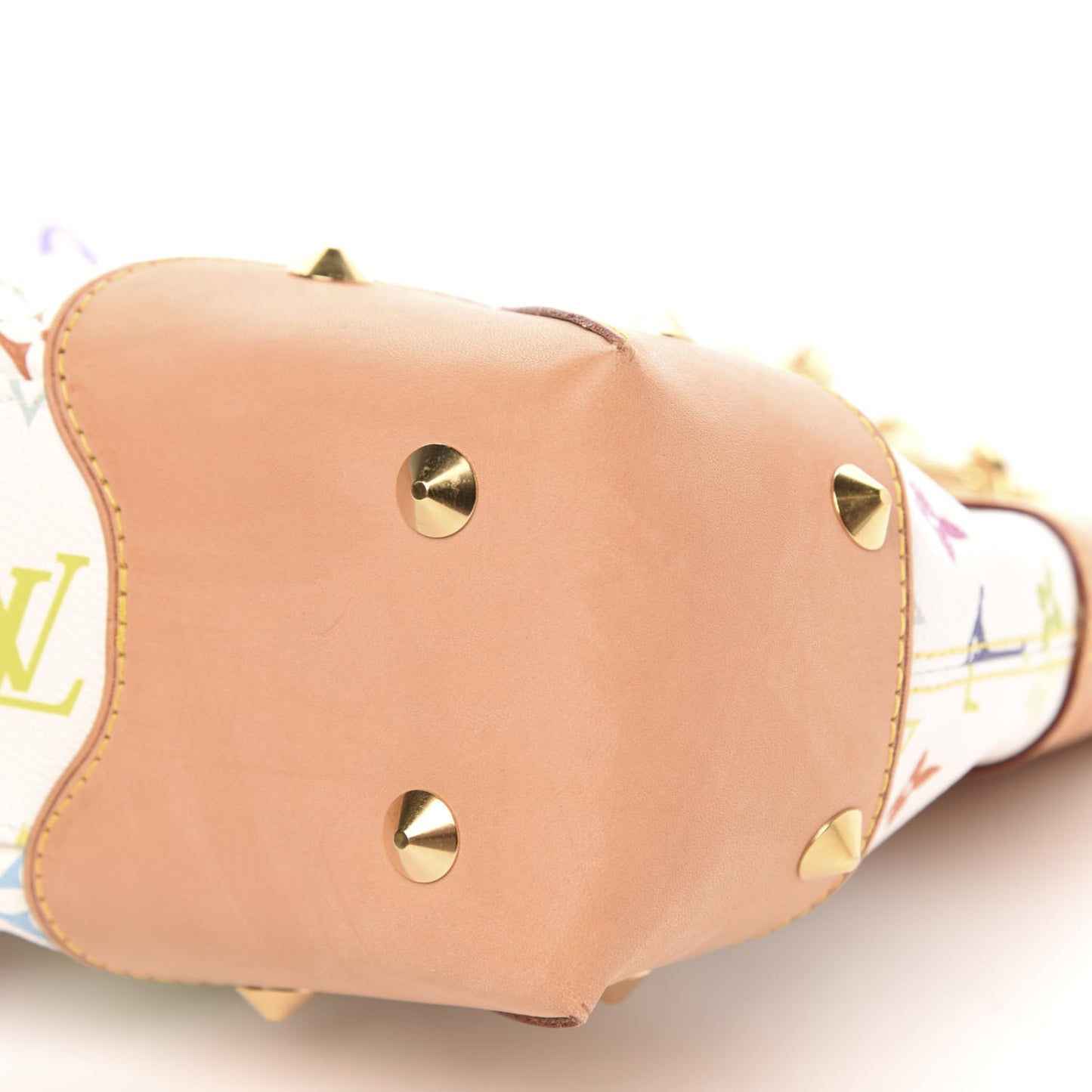 Monogram Multicolor Judy MM White