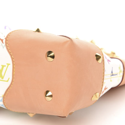 Louis Vuitton Monogram Multicolor Judy MM White 8 of 9