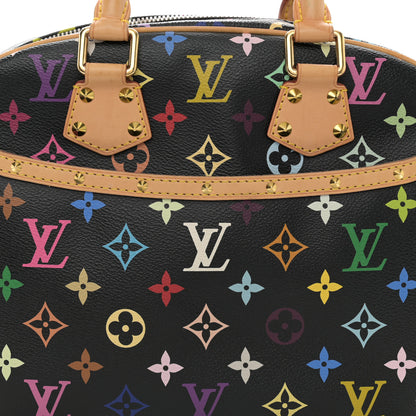 Louis Vuitton Monogram Multicolor Trouville Black 8 of 10
